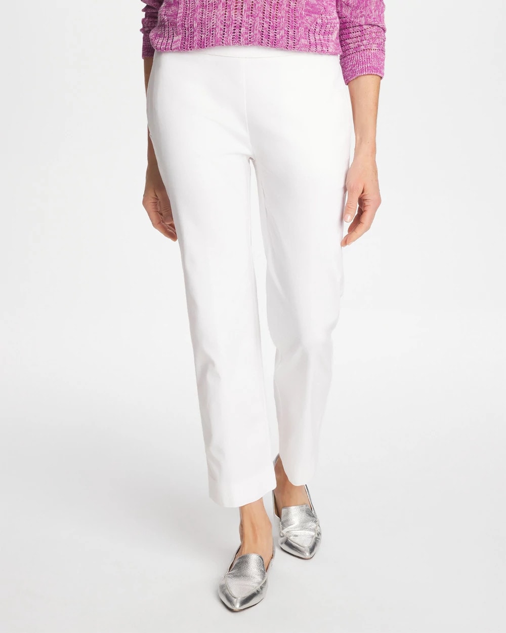 Chico's | Brigitte™ Straight Crop/ Alabaster