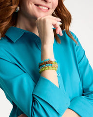 Chico's | No Iron™ Stretch Shirt/ Lagoon Blue