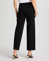 Chico's | Juliet Lightweight Straight Crop Pants/ Black