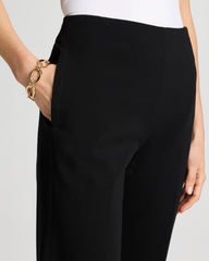 Chico's | Juliet Lightweight Straight Crop Pants/ Black