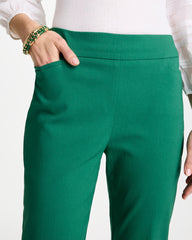 Chico's | Brigitte™ Slim Pull-On Ankle Pants/ Hunter Green