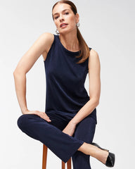 Chico's | Travelers™ Classic Side-Slit Tank/ Travelers India Ink