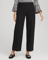 Chico's | Juliet Slim Wide-Leg Cropped Pants/ Black