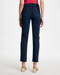 Chico's | Girlfriend Slim Ankle Jeans/ Dark Sapphire Indigo