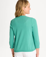 Chico's | Summer Romance Cardigan/ Green Clover