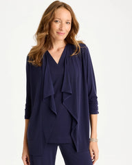 Chico's | Travelers™ Knit Fly Away Cardigan/ Passport Blue