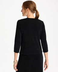 Chico's | Travelers™ Drape Tie-Front Cardigan/ Travelers Black