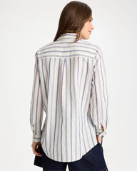 Chico's | Linen-Cotton Utility Tunic/ Indigo