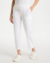 Chico's | Zenergy® Crosshatch Knit Cropped Pants/ Alabaster