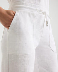 Chico's | Zenergy® Crosshatch Knit Cropped Pants/ Alabaster