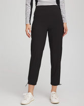 Chico's | Zenergy® UPF Rib Mix Cropped Pants/ Black