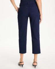 Chico's | Relaxed Boyfriend Chino Crop Pants/ Passport Blue