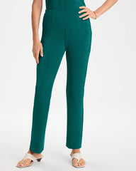 Chico's | Travelers™ No Tummy Pants/ Jade Glow