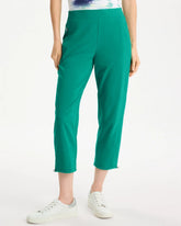 Chico's | Zenergy® UPF Bungee Crop Pant/ Topanga Green