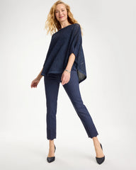 Chico's | Brigitte™ Slim Embroidered Pull-On Crop Pant/ Indigo