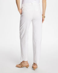 Chico's | Emme Fly Front Straight Crop Pants/ Alabaster