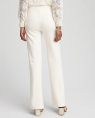 Chico's | Juliet Wide Full Length Pant/ English Cream