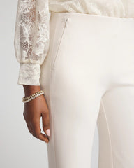 Chico's | Juliet Wide Full Length Pant/ English Cream