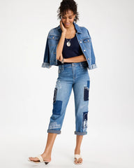 Chico's | Relaxed Boyfriend Summer Jean/ Underwater Indigo