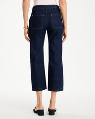 Chico's | Straight Crop Trouser Jeans/ Cedar Rinse
