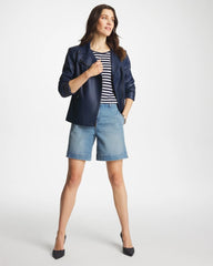 Chico's | Denim Trouser Shorts/ Monaco Indigo