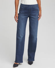 Chico's | Pull On Wide Jean/ Aleah Indigo