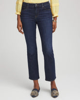 Chico's | Girlfriend Kick Flare Jeans/ Dark Sapphire Indigo