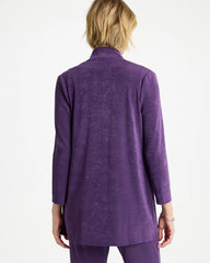 Chico's | Travelers™ Pleat Front Jacket/ Rich Amethyst