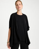 Chico's | Travelers™ Knit Cape Cardigan/ Black