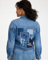 Chico's | Denim Parrot Pocket Jacket/ Underwater Indigo