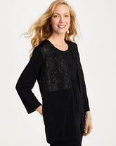 Chico's | Travelers™ Collection Lace Jacket/ Travelers Black