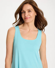 Chico's | Ponte Seamed Maxi Dress/ Bondi Blue
