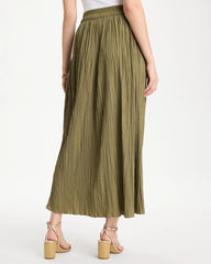 Chico's | Sea Island Pull-On Maxi Skirt/ Lichen