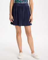 Chico's | Zenergy® Micro Plisse Pull-On Skort/ Passport Blue