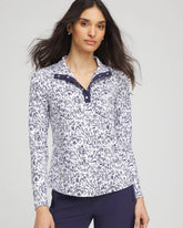 Chico's | Zenergy® UPF Palma Pullover/ Passport Blue