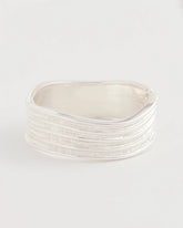 Chico's | Silvertone Cuff Bracelet/ Silver