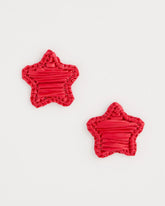 Chico's | Americana Red Star Stud Earrings/ Red