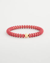 Chico's | Coral Inspired Round Stretch Bracelet/ Coral