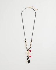 Chico's | Corded Short Pendant Necklace/ Multi