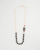 Chico's | Asymmetrical Long Single-Strand Necklace/ Multi