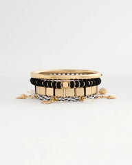Chico's | Beachy Charm Stretch Bracelet/ Black