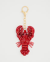 Chico's | Americana Lobster Bag Charm Key Chain/ Red