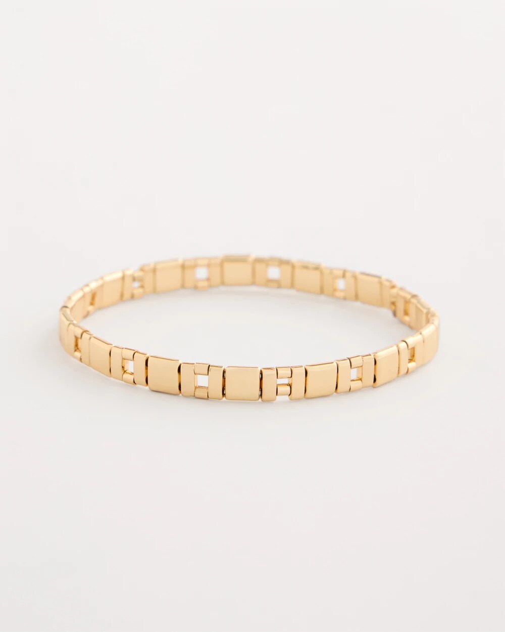 Chico's | Glam Slice Stretch Bracelet/ Gold
