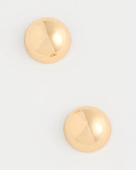 Chico's | Mini Goldtone Sphere Stud Earrings/ Gold