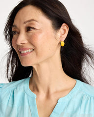 Chico's | Luxurious Lemon Stud Earrings/ Yellow