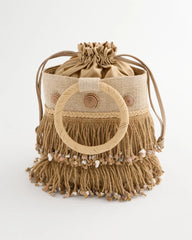 Chico's | Chico's Originals Bamboo Bucket Bag/ Natural