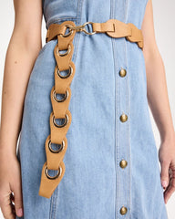 Chico's | Grommet Belt/ Brown