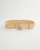 Chico's | Chic Metallic Shine Stretch Belt/ Gold