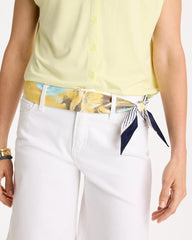 Chico's | Striped Skinny Scarf/ Golden Haze