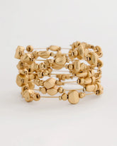 Chico's | Goldtone Coil Bracelet/ Gold
